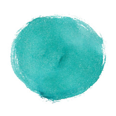 Abstract watercolor brush strokes painted background.