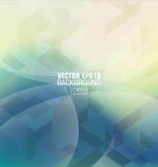 Hipster background made of triangles. Square composition with geometric shapes, color flow effect. Hipster theme label.