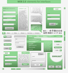 Web Design element Vector