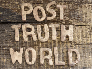 Post Truth concept