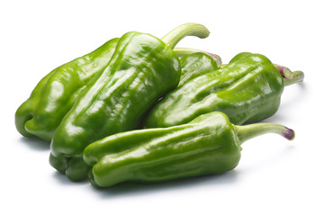 Friggitelli, pepperoncini or Greek peppers, paths