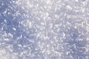 Obraz premium Snow texture closeup