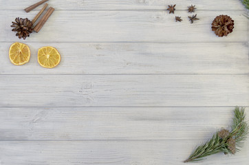 White painted wood board texture and background