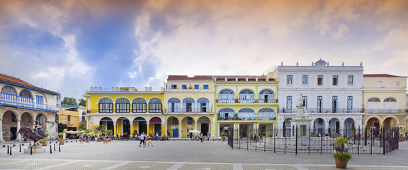 Cuba Havanna Plaza Vieja Panoramadetail
