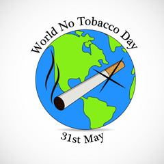 World No Tobacco Day Background