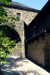 The gate of the castle in Altena (Sauerland, Germany)