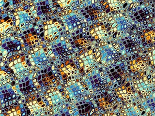 Naklejka premium Abstract fractal background