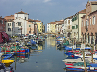 Fototapeta na wymiar Chioggia - kleines Venedig