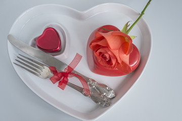 love concept/beautiful tabl setting