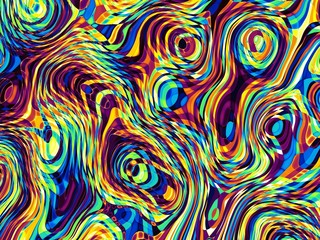 Abstract geometrical background