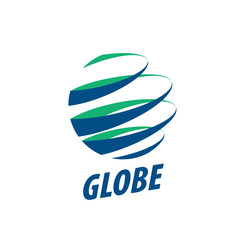 Earth logo template. Globe sign