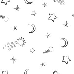 seamless pattern with stars