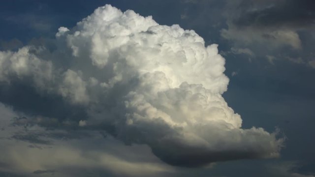 Compact Thunderstorm Updraft