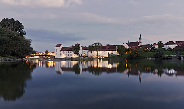 Stadtpanorama von Straubing