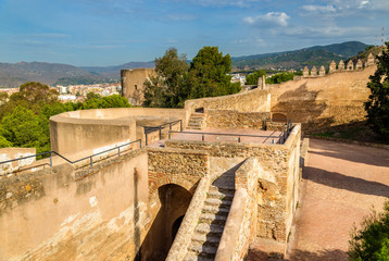 Gibralfaro Castle in Malaga - Andalusia, Spain