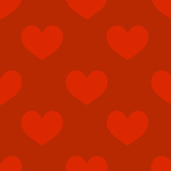 Hearts seamless pattern for fabric and Wallpapers.Vector illustration.