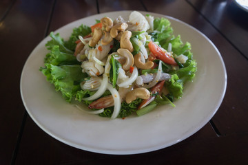 delicious spicy seafood thai food