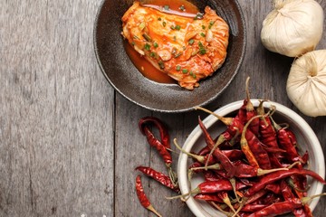 Kimchi korean food