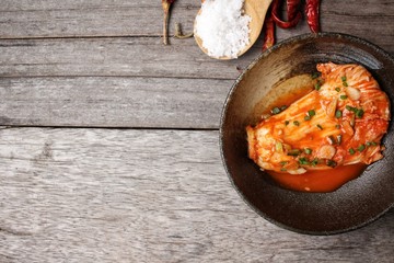 Kimchi korean food