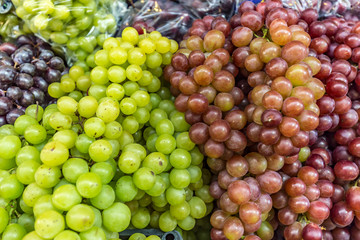 Fresh fruits for sale on Curitiba's Municipal Market. 