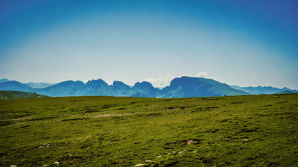 Fototapeta premium Beautiful Rocky View High In The Mountain