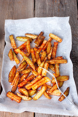 turnips fried fries