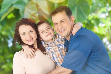 Naklejka premium Family.