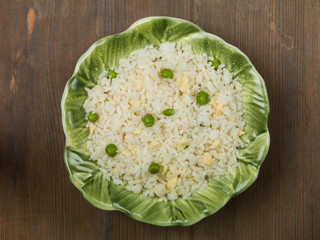 Chinese Egg Fried Rice Food