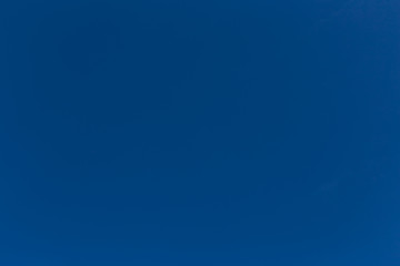 The deep blue clear sky 