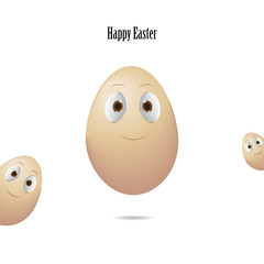 Funny easter eggs- Happy Easter card