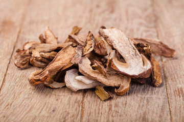 dried mushrooms