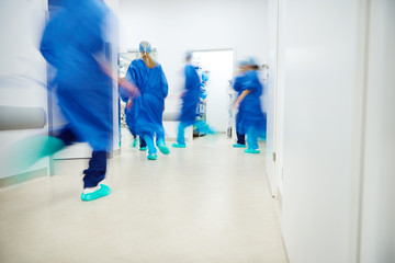 Emergency situation in the hospital