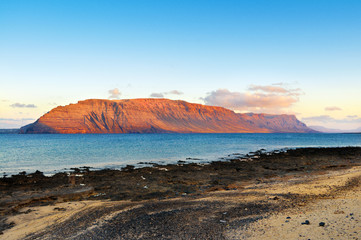 Northern end of Lanzarote island, Canary islands, Spain