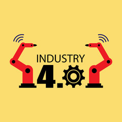 Industry 4.0 illustration