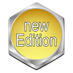 New Edition Button - 3D illustration