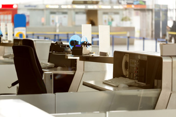 check in at the airport