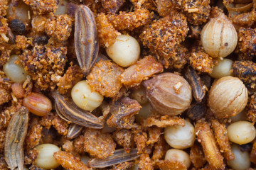 texture of ground spices