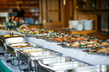 catering wedding food buffet