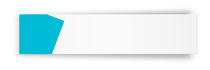 the blank rectangular label