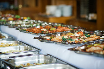 catering wedding food buffet