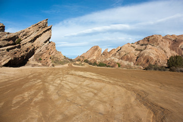 Fototapeta premium Vasquez Rock in California