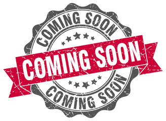 Obraz premium coming soon stamp. sign. seal