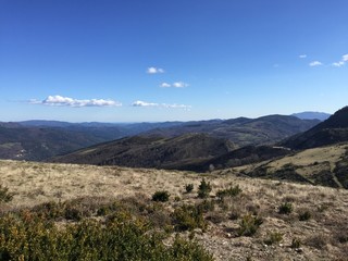 Vue en haut du plateau de bezuc