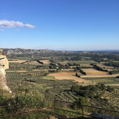 Fototapeta na wymiar Panorama depuis les baux de provence