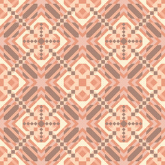 Mosaic seamless pattern. Vector illustration.