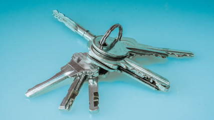 Silver keys ring (Vintage Style)