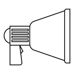 Spotlight icon, outline style