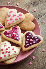 cookies for Valentine's day