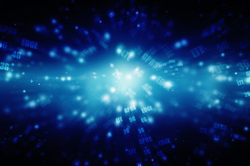 Obraz premium Digital Abstract technology background