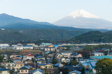 Mount Fuji in Shizuoka city